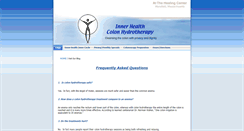 Desktop Screenshot of info.innerhealthofmansfield.com